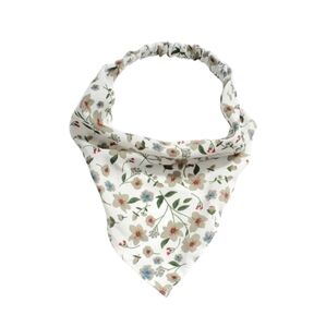 Floral Headscarf (white)